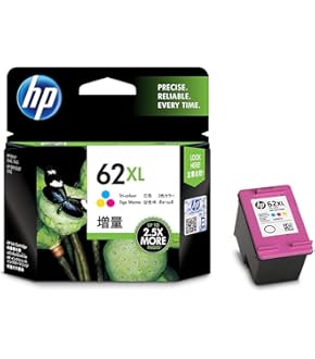 HP 62/62XL/61XL インクカートリッジセット 使用済み。 インクのチップス HP62XL ヒューレットパッカード 再生インク HP